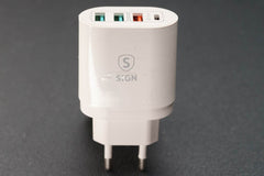 SiGN Fast Wall Charger USB-A QC USB-C