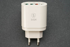 SiGN Fast Wall Charger USB-A QC USB-C