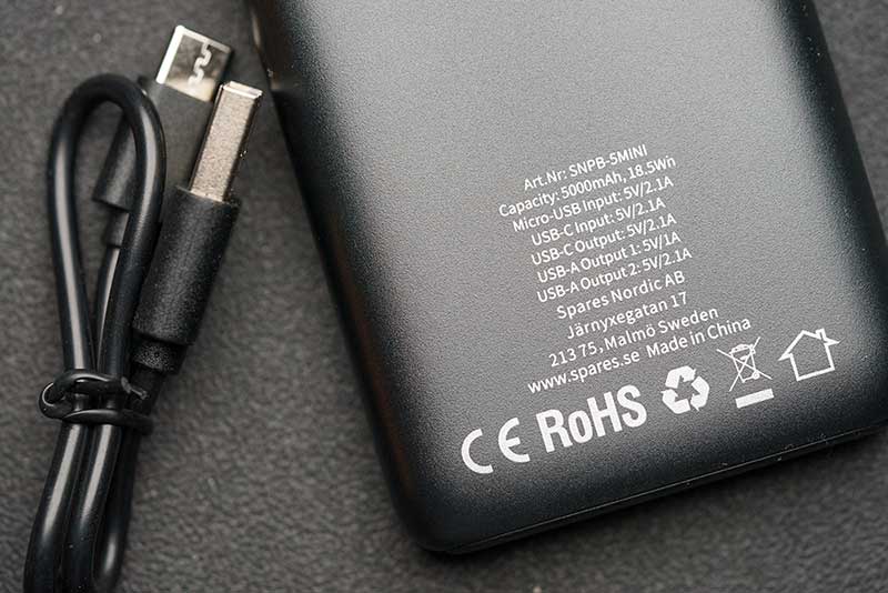 Sign POWERBANK 5000mAh